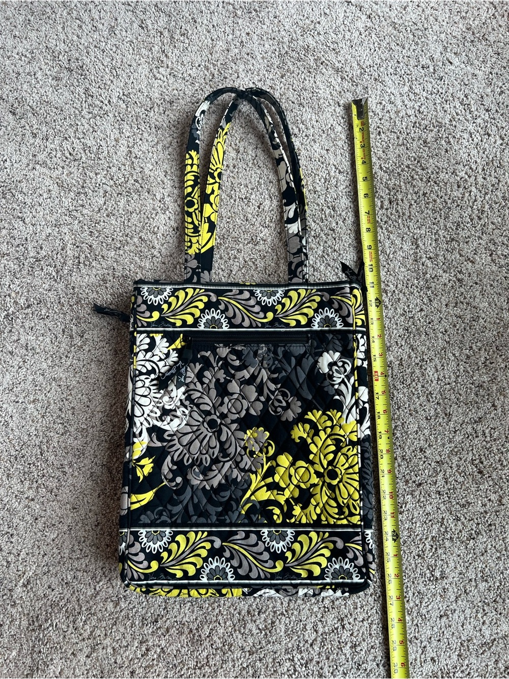 Vera Bradley Baroque Laptop Travel Tote Shoulder Bag - Picture 8 of 10